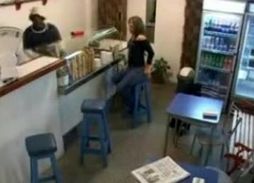 Real Sex Video Cafe Black Guy Fucks Sexy Girl