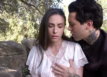 Kinky Pervert Fucks Tied Up Girlfriend Casey Calvert And Cums On Her Snatch