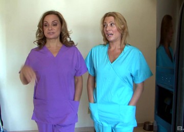 Rebecca Bardot Gets Talked Into Masturbating With Two Friends