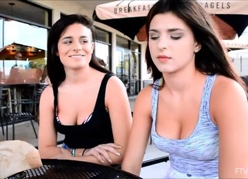 Teens Brook & Diona Hitachi Masturbation & Pussy Fingering