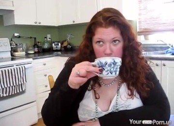 Mother I´d Like To Fuck Jennifer Gets A Creampie In The Ki - Amazing Big Tits