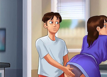 Summertimesaga Ver 0.17.1, Anime, Cartoon Mother