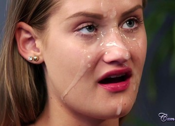 Hungarian Babe Tiffany Tatum Enjoys Hot Cum On Her Face