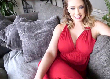 Stepmom Handjob, Kagney Linn, Kagney Linn Karter Stepmom