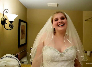 Kinky Stepbrother Fucks Bride Before Wedding