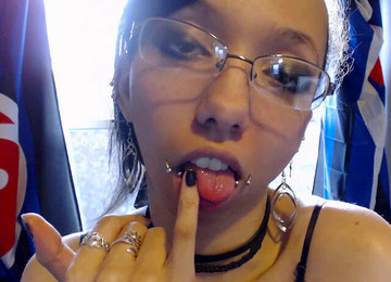 Zungenpiercing, Pierced Tongue, Teasing Tongues