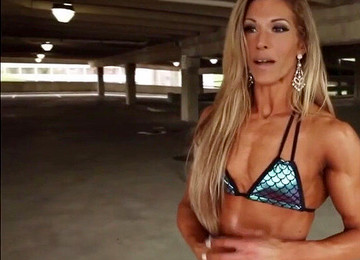 Female, Girl Muscle Wrestling Domination, Fbb Muscles