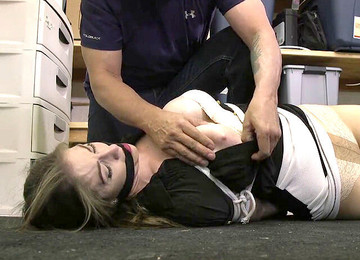 Terra Mizu, Tied, Bondage Gagged