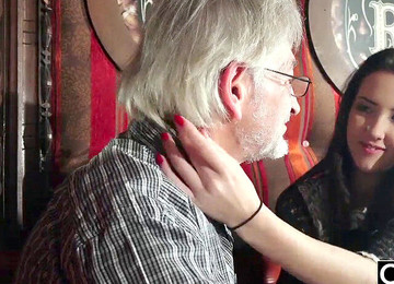 Opa Fickt Enkelin Deutsch, Grandpa Sex