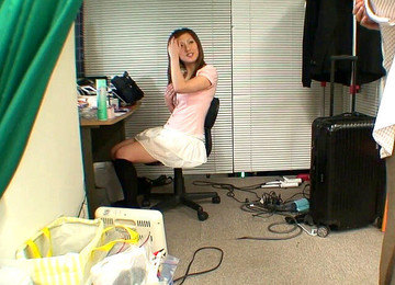 Chinese Boots, Panties Sniffing