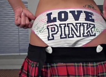 Lilichka Takes Off Her College Uniform And Shows Hymen In Close Up Scenes