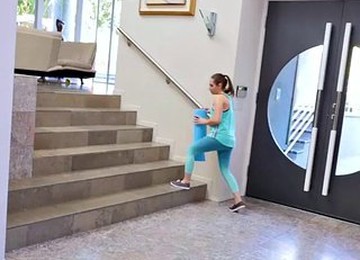 Brunette Teen And Her Fitness Instructor Bang Hard