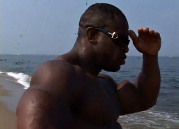 Rodney St. Cloud Posing On The Beach