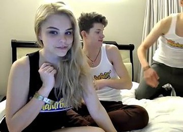 Amateur Hotel Teen Threesome Mmf