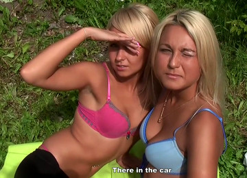 Two Concupiscent Blondes Are Always In The Mood For Sex