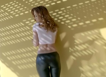 Busty Pornstar Sabrina Cyns Gets Fucked In The Kitchen + Facial