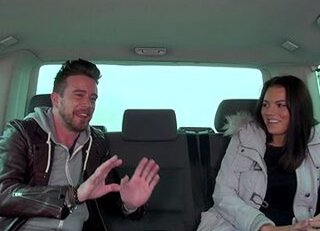 Bitches Share Cock On The Back Seat In Pretty Intense Amateur Interview