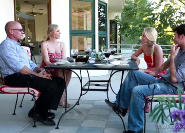 My Girlfriends Mother Julia Ann - Busty Blonde MILF Cheating