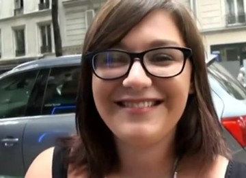 Lardy Dark Hair From Street Talked Into Sex