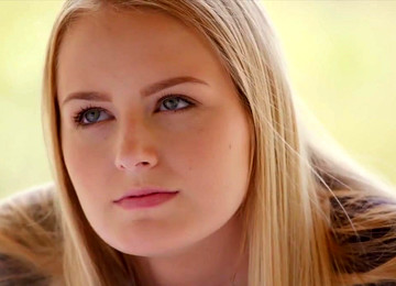 Sweet Blonde Preppy Scarlett Sage Fucking Hard Big Cock Stepdad