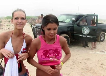 Perfect Pair - Amateur BFFs In Reality Lesbian Scene