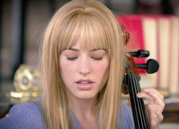 Nerdy Rich Blonde Riley Nixon Fucks Black Cello Professor