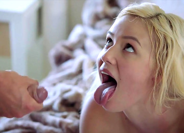 Naughty Blonde Vixen Fucks Her Sisters Man Without Regrets