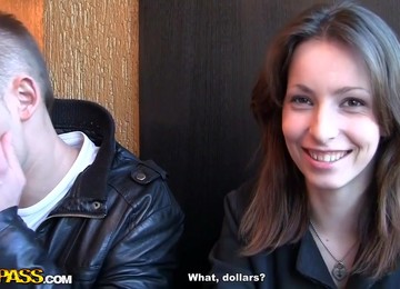 Raunchy Russian Teenage Girl Pick Up By Two Dudes - Kani Jones