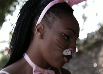 Black Chick Nikki Darling Is Having Sex With A White Dude