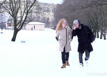 Pale Teen Cutie Red Rock Gets Her Ass Penetrated For The First Time