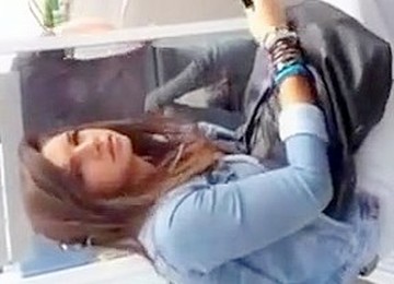 Bus Stop Flasher Cums On Girl