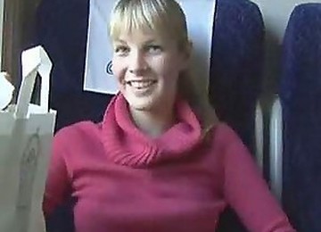 Nasty Amateur Gives A Nice POV Blowjob In A Bus