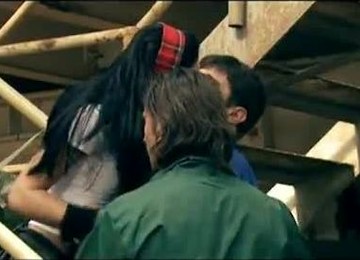 Stunning Blonde Hot Blowjob With Massive Cum Swallow