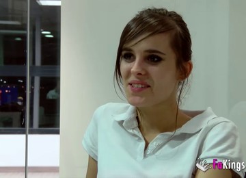 Ainara Removes Her Clothes Ready To Have Her Cooch Explored