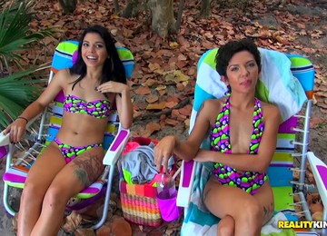 Sleazy Latina Sluts Go Home With A Stranger And Get Fucked Hardcore