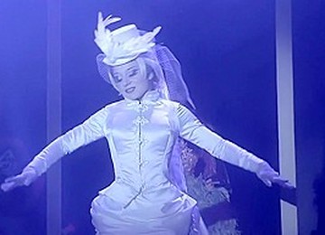 Burlesque Strip SHOW 84 Inga Ingenue In Cabaret