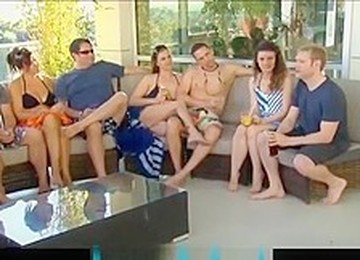 New Young Couple Goes To A Swingers Party For The First Time