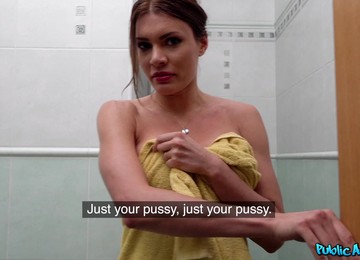 Fucking In The Bathroom And On The Floor With MILF Kitana Lure