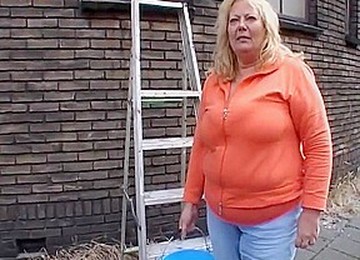 Bbw, Dutch Mature Has Sex