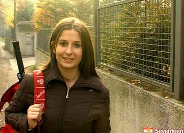 Dirty-minded Brunette Teen Strips Down Her Thong And Masturbates Using A Toy