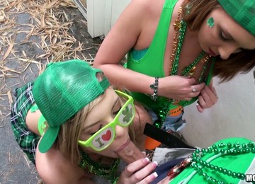 Naughty Foursome Banging With Hot Ass Sweethearts Brooke Wylde And Lexi Davis