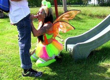 Hardcore Outdoors Fucking With Naughty EX Girlfriend Kathy Rose