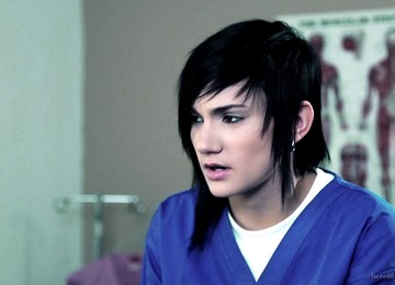 Tattooed Scissor Sister Needs To Take That Tongue Deep