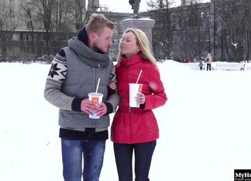 Lina Napoli Loves Winter And She Always Finds Herself The Most Horny During This Season.