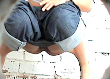 Sweet Angel Is Pissing On The Hidden Camera