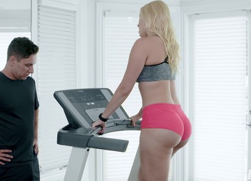 Thick Ass Blonde Works Cock In Marvelous Manners