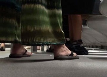 Under Toilet Stall Voyeur II