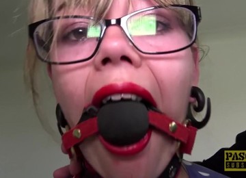 Corpulent Sub Restrained And Hammered By Maledom Pascal White