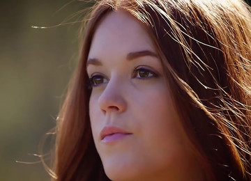 Redhead Kimberly Brix In Her First Interracial Threesome