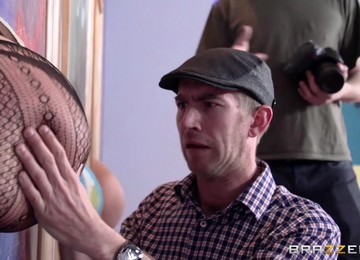 Fair-haired MILF Julie Cash In The Weirdest Anal Action